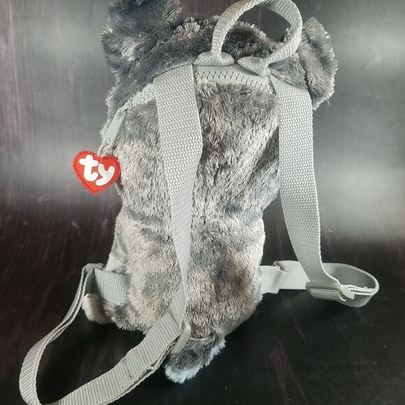 TY Beanie Boos Husky Dog Slush Plush Backpack, And Small Slush Stuffed Animal - Picture 4 of 16